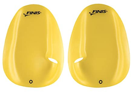 Finis , Agility Paddle Floating XS Tubo Frontal De Natación Unisex Adulto, Amarillo Extra Small, XS