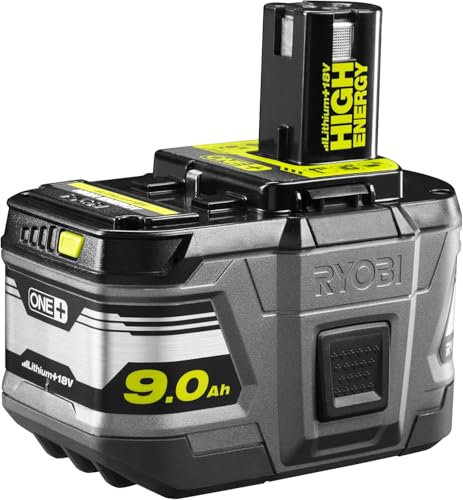 Ryobi 18-Volt ONE+ Lithium-Ion 9.0 Ah LITHIUM+ HP High Capacity Battery - P194 - Bulk Packaged