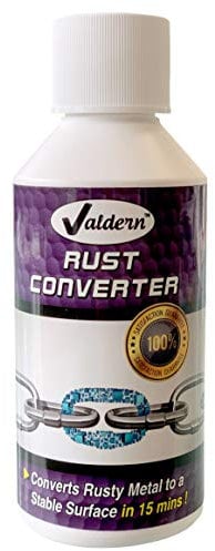 Valdern Rust Converter 250ml - Rusty Metal Treatment - Removes Rust - Suitable for Cars, BBQ, Metal Railings, Boat Keels, Garden Furniture