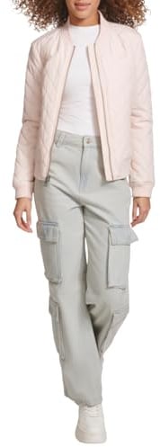Levi's Veste Bomber avec Motif Losange Veste Femme