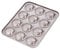 CHEFMADE Madeleine Mold Kuchenform, Antihaft-Jakobsmuschel Madeline Backform mit 12 Kavitäten zum Backen im Ofen(Champagnergold)
