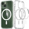 Spigen Ultra Hybrid MagFit Hülle Kompatibel mit iPhone 13 Mini Kompatibel mit MagSafe Magnetisch -Weiß