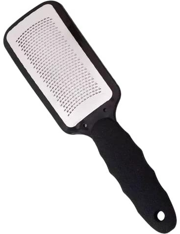 Hard Skin Remover Foot Files, Foot Scraper Hard Skin Remover, Stainless Steel Foot Callus Remover Foot Grater for Dead Skin, Hard Skin, Tough Skin, Pedicure, (Black, One Size)