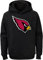 Outerstuff NFL Youth Team Color Performance Primary Logo Pullover Sweatshirt Hoodie, Arizona Cardinals Schwarz, 18-20