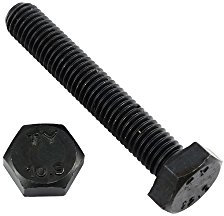 10 Stk Sechskantschraube DIN 933 10.9 M8 x 45