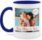 Tasse Tassen 325ml - eigenem - Eigenes Foto I Eigenes Bild - 325 ml - Dunkelblau - tassenbild fototasse selbst drucken photo kaffeetasse fotobecher customized mug selber gestalten custom häferl