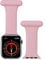 iWatch Strap Compatible with Apple Watch Fob 38-41mm, Infection Control Design Silicone Pin Fob for Nurses Midwives Doctors Healthcare Workers' iWatch Series SE/7/6/5/4/3/2/1 (38mm, Dark Pink)