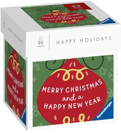 Ravensburger Puzzle 17357 Merry Christmas and a Happy New Year 99 Teile