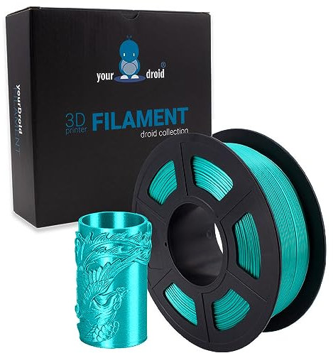 yourDroid Silk PLA PLUS Filament Grün 1.75mm 1kg