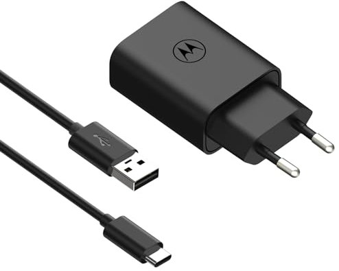motorola Charger turbopower 20w USB-a w/ 1m USB-c Cavo, Black Marca
