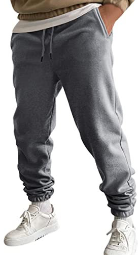 Herren Sporthose Jogginghose Lang Fitnesshose Bodybuilding Kraftsport Hose Gym