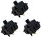 Zjmehty Gateron Oil King 3.0 Switches for Mechanical Keyboard,5-Pin 55gf Linear Pre-Lubed Triple-Enhanced Pin Switches(10pcs,Oil King)