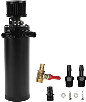 Decanter Vapori Olio, Serbatoio Universale a 2 Porte Per Motore, Mantiene Il Motore Pulito, Tanica di Raccolta Olio con Filtro di Sfiato Automatico, Separatore Per La Maggior Parte delle