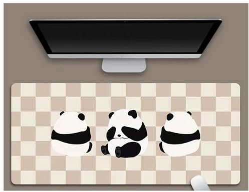 FUELIX Tapis De Souris Gaming Tapis De Souris Gamer, Tapis De Souris Étendu Tapis De Bureau, Tapis De Souris À Bords Cousus, Tapis Caoutchouc, Clavier Pad pour PC Gamer Ordinateur A4,90 * 40 * 0.3cm