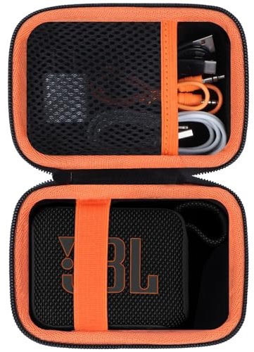 Lebakort Dur Étui Housse Cas Compatible avec JBL GO 4 / JBL GO 3 Enceinte Bluetooth Ultra-Portable