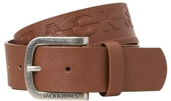 JACK & JONES Herren Jacharry Belt Noos, Cognac, Numeric_90