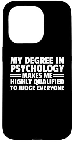 Hülle für iPhone 15 Pro Lustiger Psychologie-Abschluss Kunst Psychiater für Männer Frauen