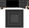 Suusolny Lot de 24 panneaux muraux 3D décoratifs - Revêtement mural - Décoration murale - Étanche - 6 m² - Niveaux noirs