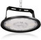 JBdusn LED UFO Hallenbeleuchtung 200W, Hallenstrahler LED High Bay Light 6500K Kaltweiß mit Ständer, UFO Industrielampe Strahler Werkstattbeleuchtung für Werkstätten und Fabrikhallen