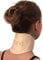 Neck Brace Self Heating Magnets Natural Healing Chronic Pain Headaches Help Relieve Whiplash and Tight Neck Muscles (Ivory)
