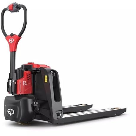 Daimex Pallet Truck électrique | Capacité de charge de 1,500 kg | Longueur de fourche 1,150 mm | Batterie lithium-ion 20 Ah | Roue de vol en polyuréthane | Rollers tandem | Conçu pour une utilisation