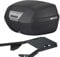 MOTOMENT Bundle Topcase inklusive Gepäckträger Komplettset Shad 44 Liter passend für Honda CBF 1000 SC58 2006-2010
