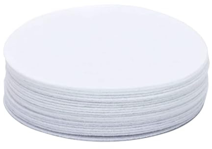 Aoluguya Soft Felt Plate Dish Protectors Dividers Seperators for Stacking, China Storage and Packing - White 25.5cm, 30 Count