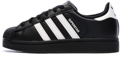 adidas Boy/Girl Superstar Black Sneakers