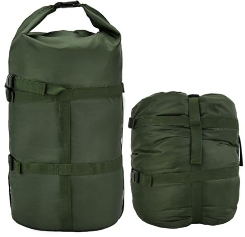 MOOCY Kompressionssack, 20 l/45 l, Schlafsack, Schlafsäcke, Aufbewahrung, Stoffsack, Organizer, tolle Schlafsäcke, Kleidung, Camping, Wandern, Rucksackreisen