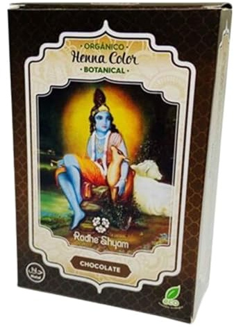 Henna Natural Chocolate Tinte Cabello Vegetal Eco Polvo 100 g | Color Chocolate Intenso, Vegano, Sin Químicos, Tratamiento Capilar