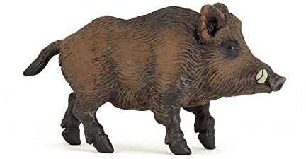 Papo 53011 WILDTIERE DER WELT Wildschwein, Mehrfarben, 1 Stück