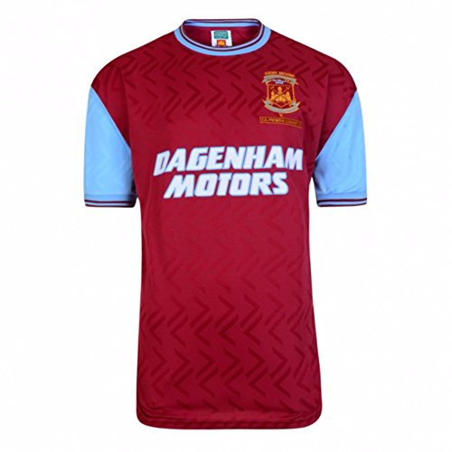 West Ham United 1994 No.6 Shirt - Multi-Colour, X-Large