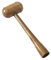 Kookaburra Combination Cricket Bat Mallet & Grip Cone, Brown
