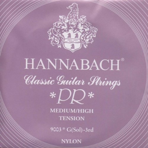 Hannabach Klassikgitarrensaiten Serie 900 Medium-High Tension Silver 200 - G3 - 9003MHT