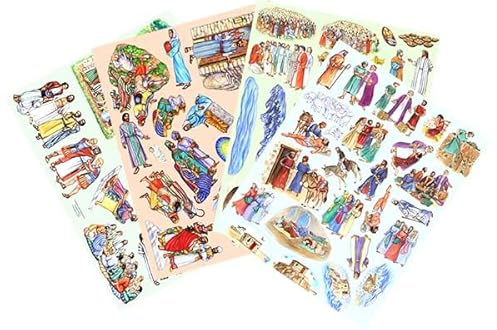 Story & Life of Jesus 13 Bible Stories for Flannel Board- You Cut Out Felt Figures