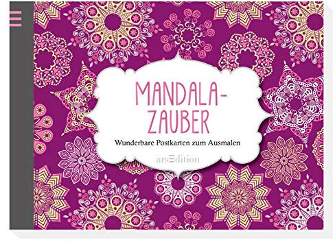 Mandala-Zauber: Wunderbare Postkarten zum Ausmalen (Malprodukte für Erwachsene)