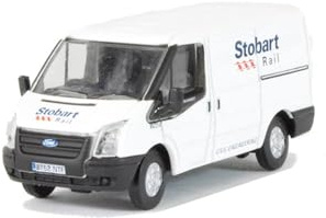Oxford Diecast 1:76 Ford Transit SWB Low Roof Stobart Rail Collectable model 76FT012