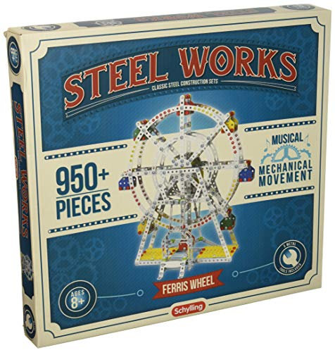 Steel Works Ferris Wheel Metal Construction Set