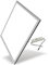 Tempo di Saldi Lampe panneau à LED 48 W carré 60 x 60 cm Plafonnier à encastrer Lumière blanche