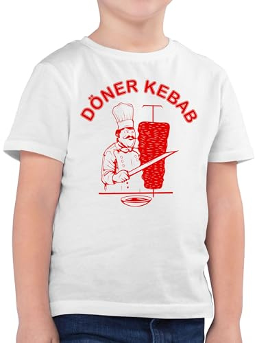 Shirtracer - Kinder T-Shirt Jungen - Karneval & Fasching - Original Döner Kebab Logo I Döner Kebap I Döner Geschenke
