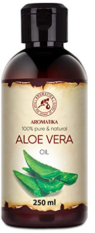 Aloe Vera Öl 250 ml - Aloe Barbadensis Leaf Extract - Basisöl - Rein & Natürlich - Trägeröl - Pflegeöl - Body Öl - für Hautpflege - Haare - Gesicht - Körperpflege