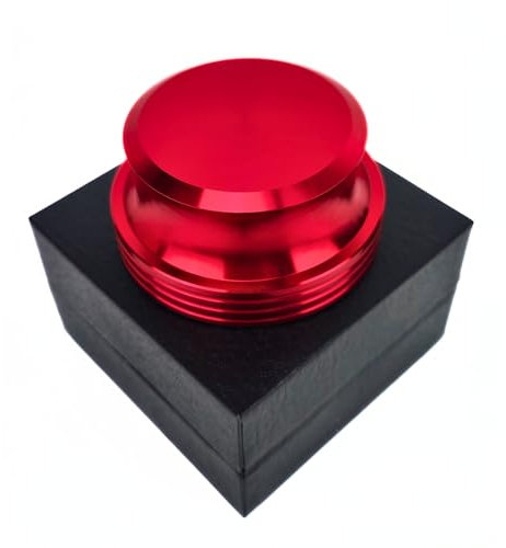 WAudio Record Weight Turntable Vinyl Clamp LP Disc Stabilizer (Red)