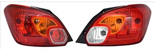 Diederichs Heckleuchte Rückleuchte Rücklicht links für Mitsubishi Space Star (A0_A, A05A, LA) 2012, Rot, Halogen, Auto, Kunststoff, mit Lampenträger