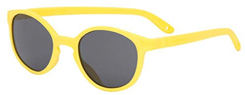 Ki ET LA Mixte Enfant Gafa de Sol años Yellow Lunettes de Soleil Little Kids 1-2 Ans Jaune Wayfarer, Amarillo, 12-24 Meses