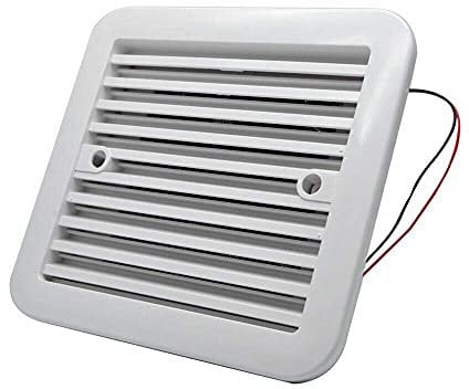 12V Kühlung Abluftventilator Belüftung für Wohnmobile Caravan Van White