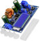 AZDelivery HW-140 DC-DC Buck Boost Power Converter Automatischer Step Up/Down, Volt- und Ampere-Meter-LCD-Anzeige, Spannungswandler 3A 5,5V-30V zu 0,5V-30V kompatibel mit Arduino inklusive E-Book!