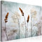decomonkey Bilder Pflanzen 60x40 cm 1 Teilig Leinwandbilder Bild auf Leinwand Vlies Wandbild Kunstdruck Wanddeko Wand Wohnzimmer Wanddekoration Deko Natur Vintage
