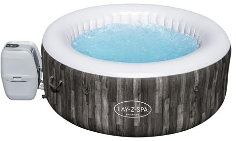 Lay-Z-Spa Bahamas Signature AirJet Spa Gonflable pour 2 à 4 Personnes