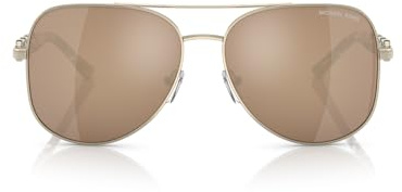 MICHAEL KORS 0MK1121 Sonnenbrille, mehrfarbig, 58 Unisex, Mehrfarbig