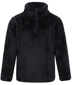 Mountain Warehouse Teddy Kids Unisex Half-Zip Fleece - Lightweight, Breathable, Warm & Cosy, Boys & Girls, Sweatshirt - Best for Camping, Outdoors, Travelling